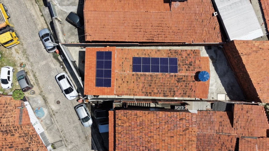 Sistema fotovoltaico em Fortaleza